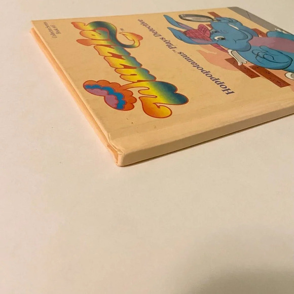 Vintage  1984 Wuzzles Hoppopotamus Plays Detective Habro Book - Picture 5 of 15